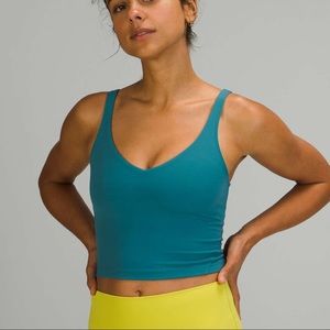 lululemon align tank capture blue NWT